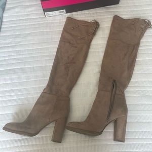 Vince Camuto suede OTK boots size 9